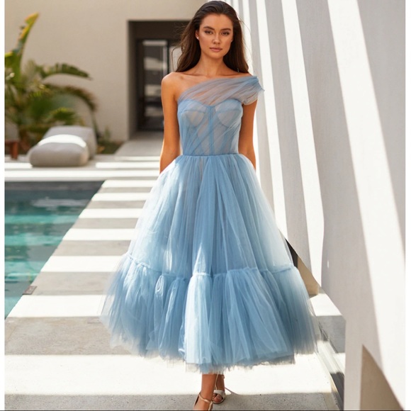 MillaNova Dresses & Skirts - Brand New Milla One Shoulder Cocktail Dress